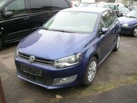 Gebraucht VW Polo 60 PS (44 kW) 2010 Blau metallic Kleinwagen