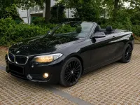 Gebraucht BMW 218 Luxury Line 150 PS (110 kW) 2016 Schwarz Cabrio
