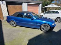 Gebraucht BMW 323 Cabriolet 170 PS (125 kW) 2000 Blau Cabrio