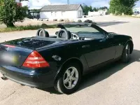 Gebraucht Mercedes SLK200 136 PS (100 kW) 1997 Schwarz Cabrio