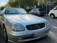 Gebraucht Mercedes SLK200 163 PS (119 kW) 2002 Grau Cabrio