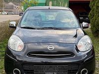 Gebraucht Nissan Micra 80 PS (58 kW) 2012 Schwarz Kleinwagen