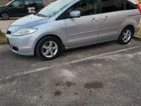 Gebraucht Mazda 5 Comfort 110 PS (80 kW) 2005 Silber Van / Kleinbus