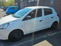 Gebraucht Mitsubishi Space Star 71 PS (52 kW) 2015 Weiß Kleinwagen