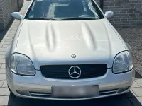 Gebraucht Mercedes SLK230 193 PS (141 kW) 1997 Silber Cabrio