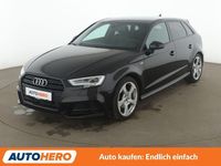 Gebraucht Audi A3 Sport 150 PS (110 kW) 2017 Schwarz Limousine