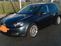 Gebraucht VW Golf VI Team 122 PS (89 kW) 2010 Blau Kleinwagen