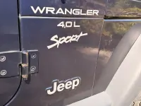 Gebraucht Jeep Wrangler Sport 177 PS (130 kW) 1999 Violet SUV