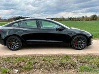 gebraucht Tesla Model 3 Performance 2022 schwarz | Top gepflegt