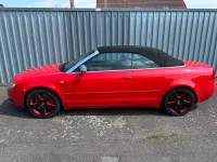 Gebraucht Audi S4 Cabriolet Exclusive 344 PS (253 kW) 2003 Rot Cabrio