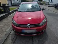 Gebraucht VW Golf VI Style 105 PS (77 kW) 2011 Rot Kleinwagen