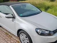 Gebraucht VW Golf Cabriolet 122 PS (89 kW) 2012 Weiß Cabrio