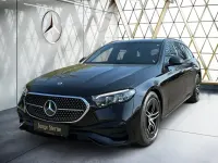 Gebraucht Mercedes E220 AMG 197 PS (144 kW) 2024 Metalliclack obsidianschwarz Kombi