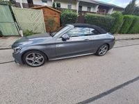 Gebraucht Mercedes C180 AMG line 156 PS (114 kW) 2018 Grau Cabrio