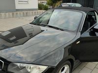 Gebraucht BMW 125 Cabriolet 2009 Schwarz Cabrio