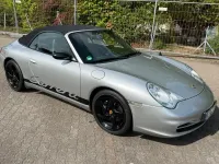 Używany Porsche 996 320 KM (235 kW) 2001 Srebrny Kabriolet