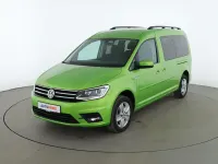 Second-hand VW Caddy Maxi Comfortline 125 CP (91 kW) 2017 Verde Monovolum
