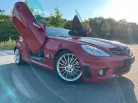 Gebraucht Mercedes SLK55 AMG AMG 360 PS (264 kW) 2004 Rot Cabrio