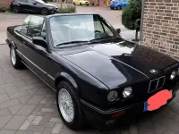 Gebraucht BMW 320 Cabriolet Shadowline 129 PS (94 kW) 1993 Schwarz Cabrio