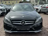 Gebraucht Mercedes C220 AMG line 170 PS (125 kW) 2016 Obsidianschwarz (metallic) Limousine