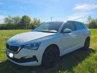 Gebraucht Skoda Scala Ambition 116 PS (85 kW) 2019 Weiß Kleinwagen