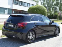 Gebraucht Mercedes A180 AMG line 109 PS (80 kW) 2017 Schwarz Kleinwagen