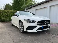 Gebraucht Mercedes CLA250e 231 PS (169 kW) 2023 Weiß Coupé