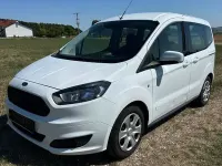 Gebraucht Ford Tourneo Courier Trend 101 PS (74 kW) 2017 Weiß Van / Kleinbus