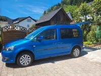 Gebraucht VW Caddy 105 PS (77 kW) 2012 Blau Van / Kleinbus