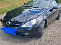Gebraucht Mercedes SLK200 184 PS (135 kW) 2010 Schwarz Cabrio