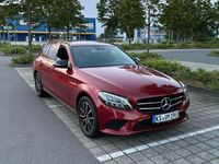 Gebraucht Mercedes C220 194 PS (142 kW) 2018 Rot Kombi
