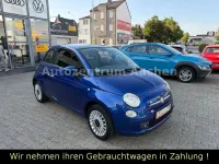 Gebraucht Fiat 500 Lounge 101 PS (74 kW) 2011 Blau Kleinwagen