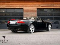 Gebraucht Jaguar XKR 510 PS (375 kW) 2010 Santorini / ultimate black Cabrio