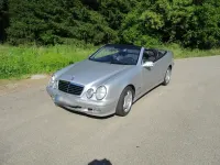 Gebraucht Mercedes CLK200 163 PS (119 kW) 2000 Silber Cabrio