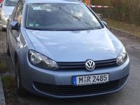 Gebraucht VW Golf VI Trendline 76 PS (55 kW) 2008 Blau metallic Kleinwagen