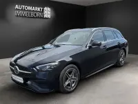 Gebraucht Mercedes C300e AMG 313 PS (230 kW) 2022 Schwarz/baltic black Kombi
