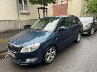 Gebraucht Skoda Fabia GreenLine 75 PS (55 kW) 2013 Blau Kombi