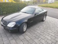 Second-hand Mercedes SLK200 163 CP (119 kW) 2002 Negru Cabrio
