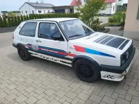 Gebraucht VW Golf II 54 PS (39 kW) 1990 Weiß Kleinwagen