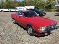 Gebraucht Mercedes SL300 186 PS (136 kW) 1986 Rot Cabrio
