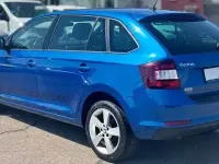 Gebraucht Skoda Rapid Clever 95 PS (69 kW) 2018 Blau Kleinwagen