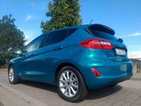 Gebraucht Ford Fiesta Titanium 125 PS (91 kW) 2018 Blau Limousine