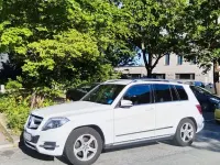 Gebraucht Mercedes GLK220 170 PS (125 kW) 2014 Weiß SUV