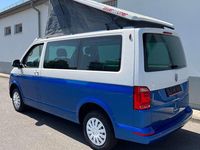 Gebraucht VW T6.1 California 150 PS (110 kW) 2019 Weißblau bicolor folierung Van
