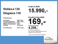 Gebraucht Opel Mokka-e Elegance 100 kW (136 PS) 2022 Matcha green/ikone gruen SUV