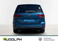 Gebraucht VW Touran Highline 150 PS (110 kW) 2022 Blau Van / Kleinbus