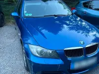 Gebraucht BMW 318 122 PS (89 kW) 2007 Blau Kombi