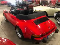 Second-hand Porsche 911 408 CP (300 kW) 1987 Roșu Cabrio