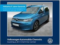 Neu VW Caddy Goal 122 PS (89 kW) 2025 Blau (costa azul metallic) Van / Kleinbus
