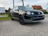 Gebraucht VW Polo Cross 75 PS (55 kW) 2005 Schwarz Kleinwagen